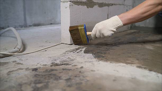 SJ Waterproofing Pros Basement Waterproofing coverage map for Rushsylvania, OH and surrounding area